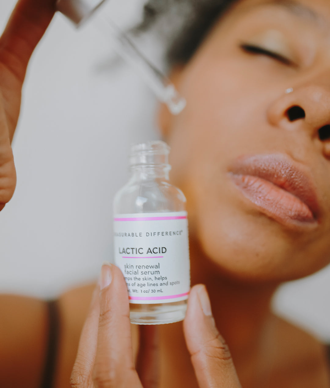 Lactic Acid Skin Renewal Serum Measurable Difference