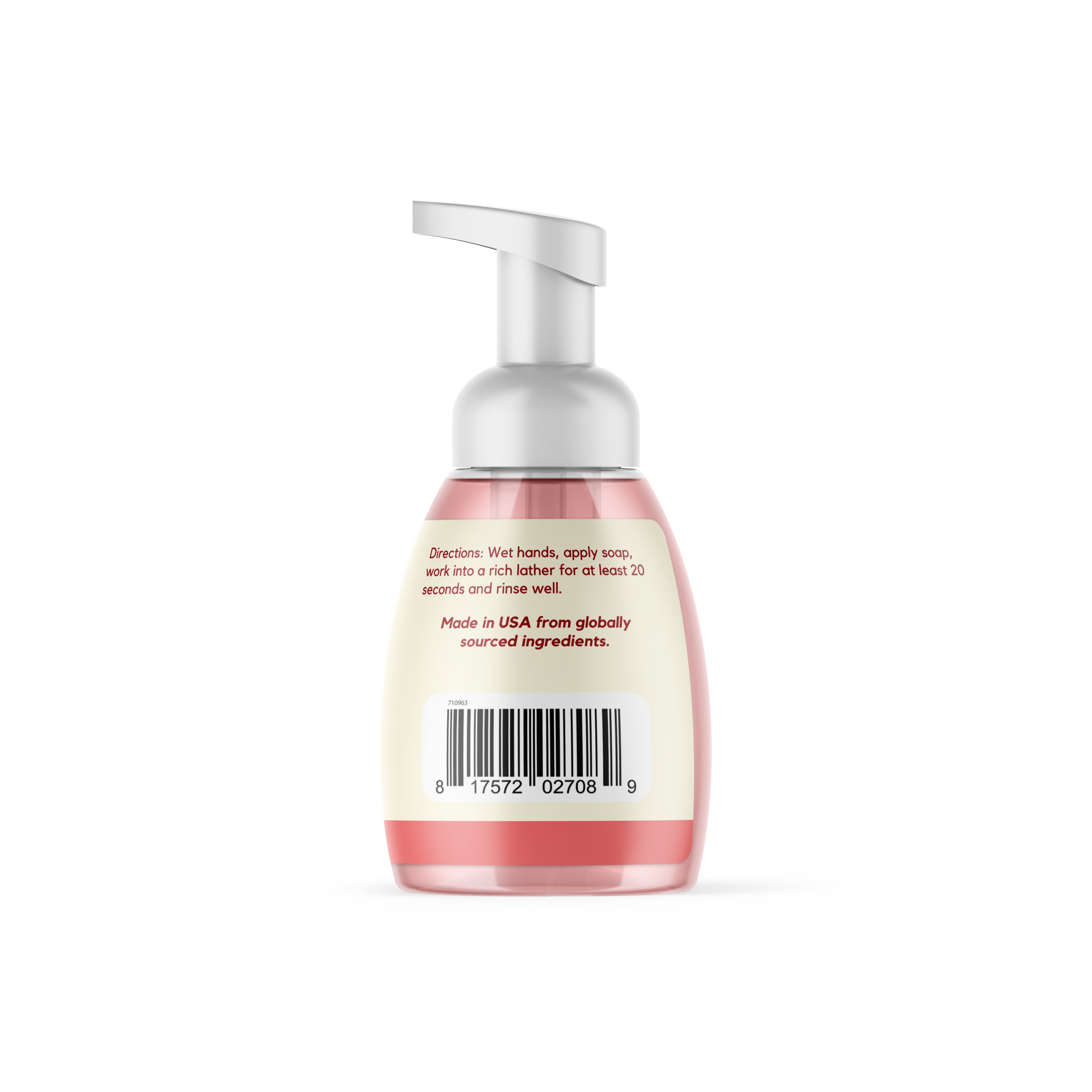 Candy Cane Foaming Hand Soap