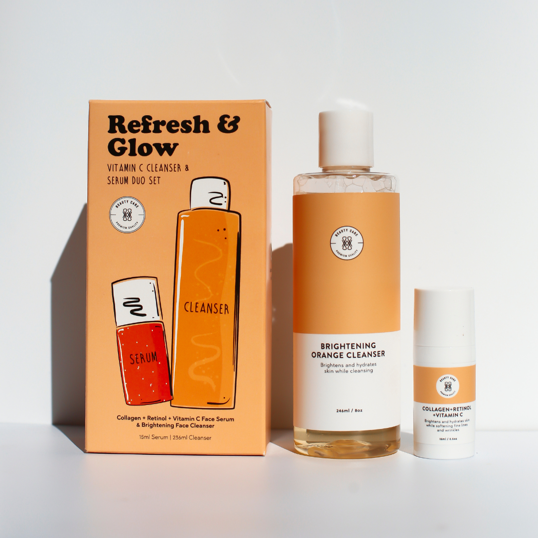 Refresh & Glow Vitamin C Cleanser & Serum Duo Set